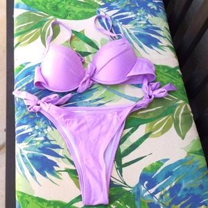 NWOT Purple Bikini